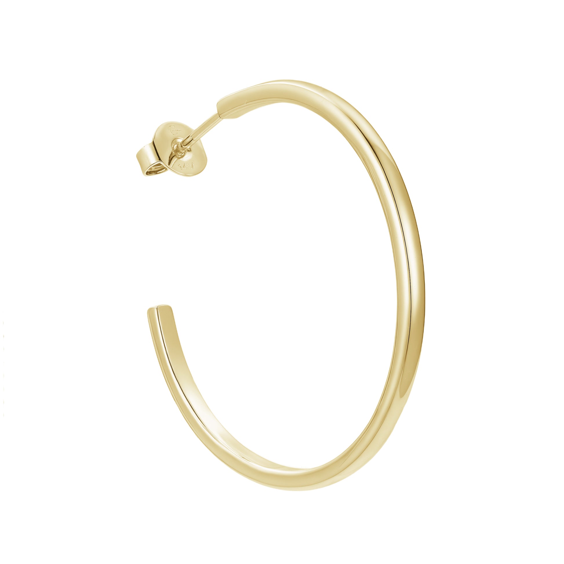 Aretes Argolla Dorados Atemporales