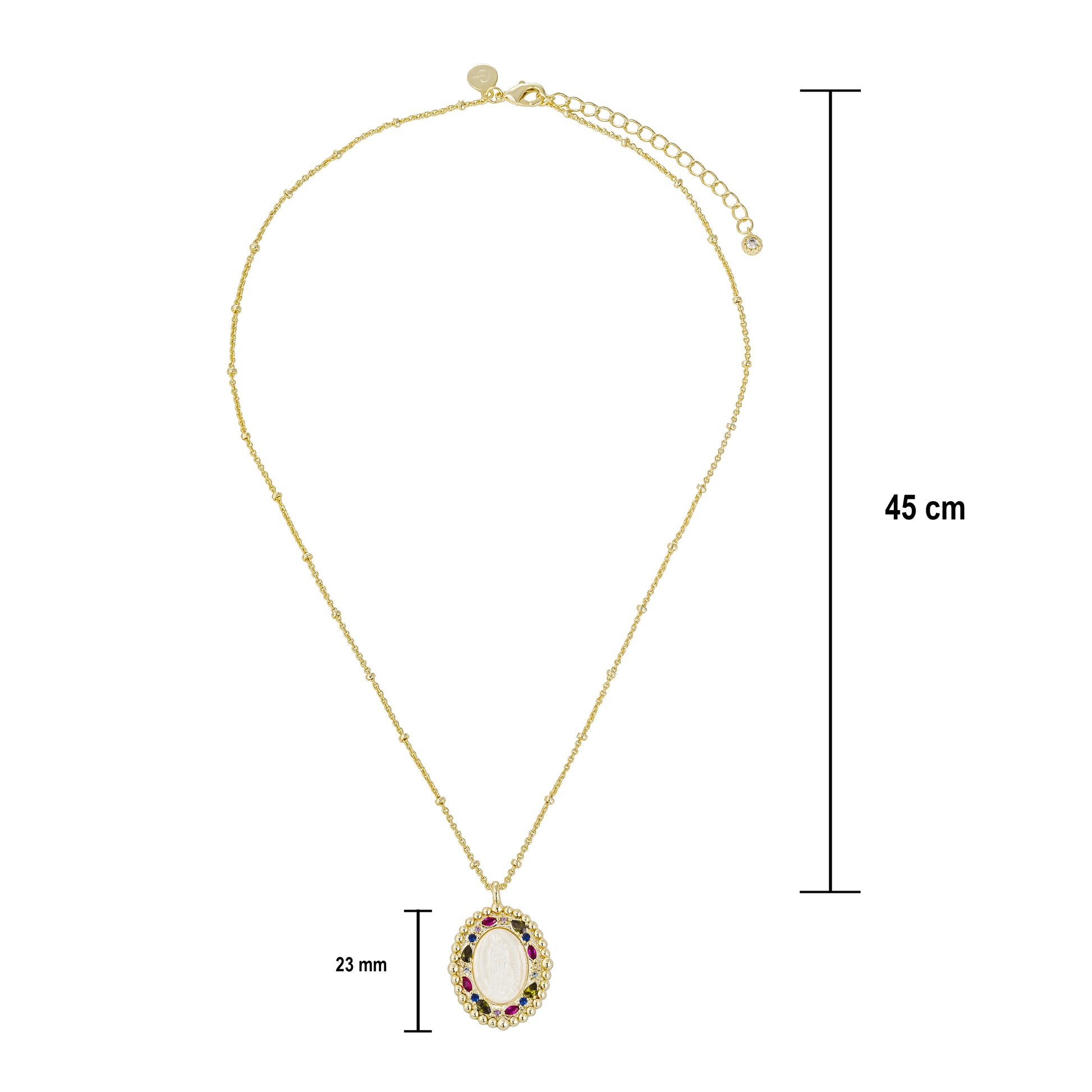 Collar Virgen de Guadalupe