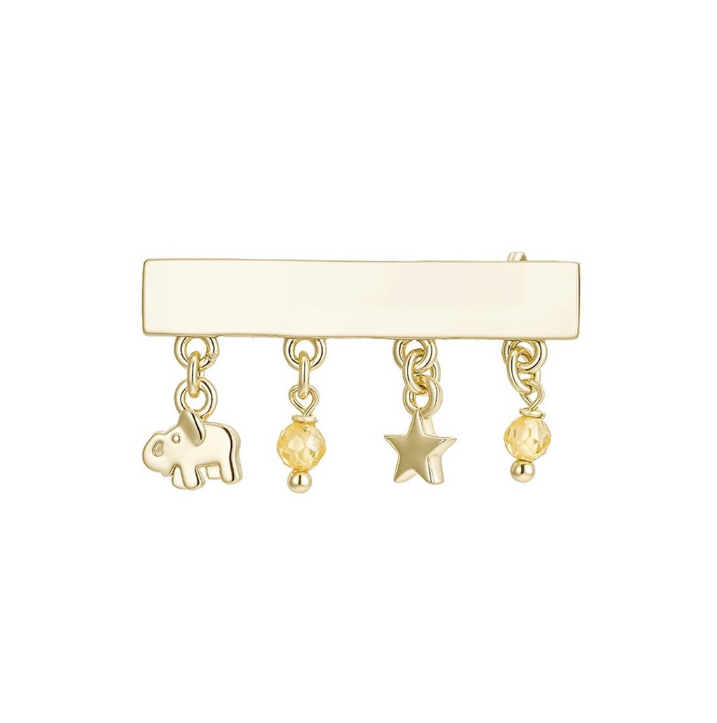 Pin de Bebé Elefante y Estrella