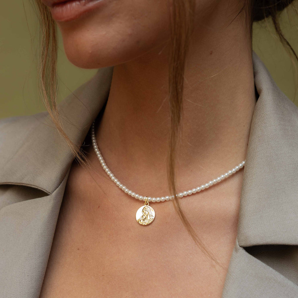 Collar con Medalla- Edición Especial Dia de Madres