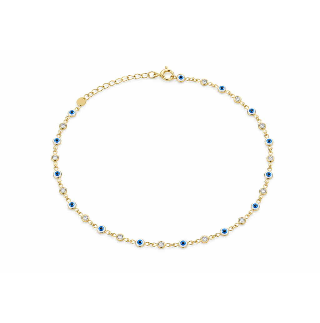 Pulsera Ojo Turco con Circonias