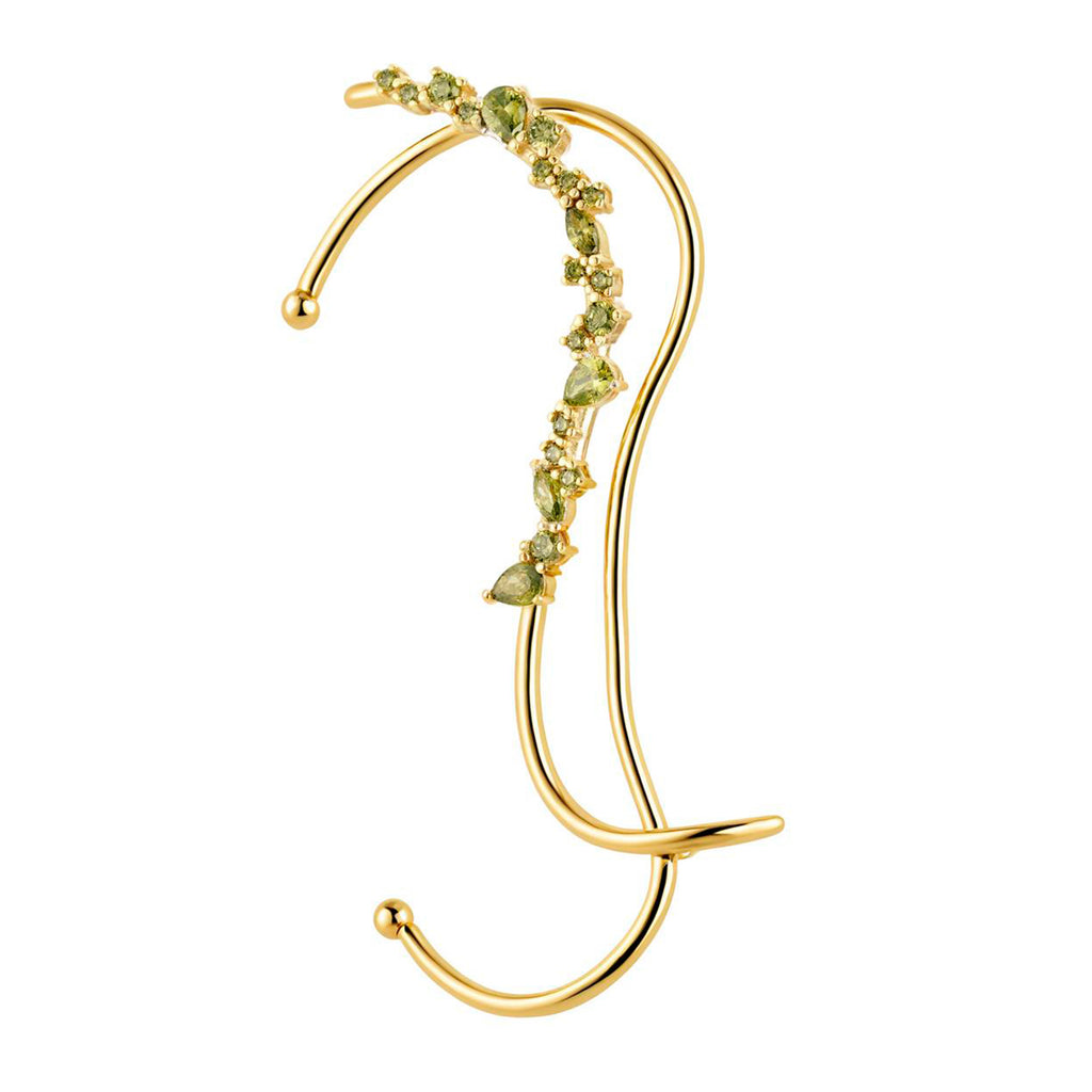 Ear Cuff Multicolor con Cristales |