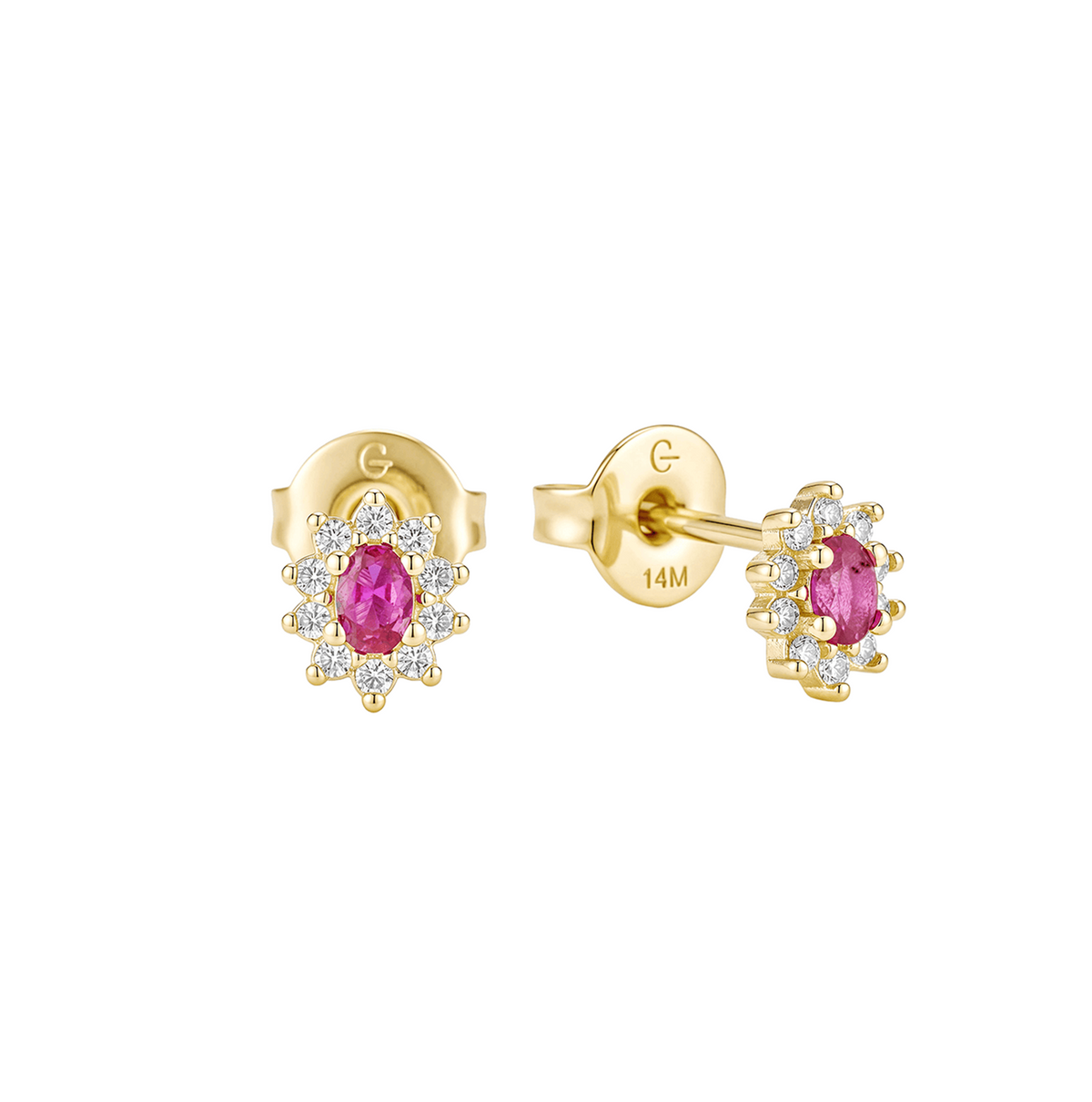 SET ARETES Y COLLAR RUBY