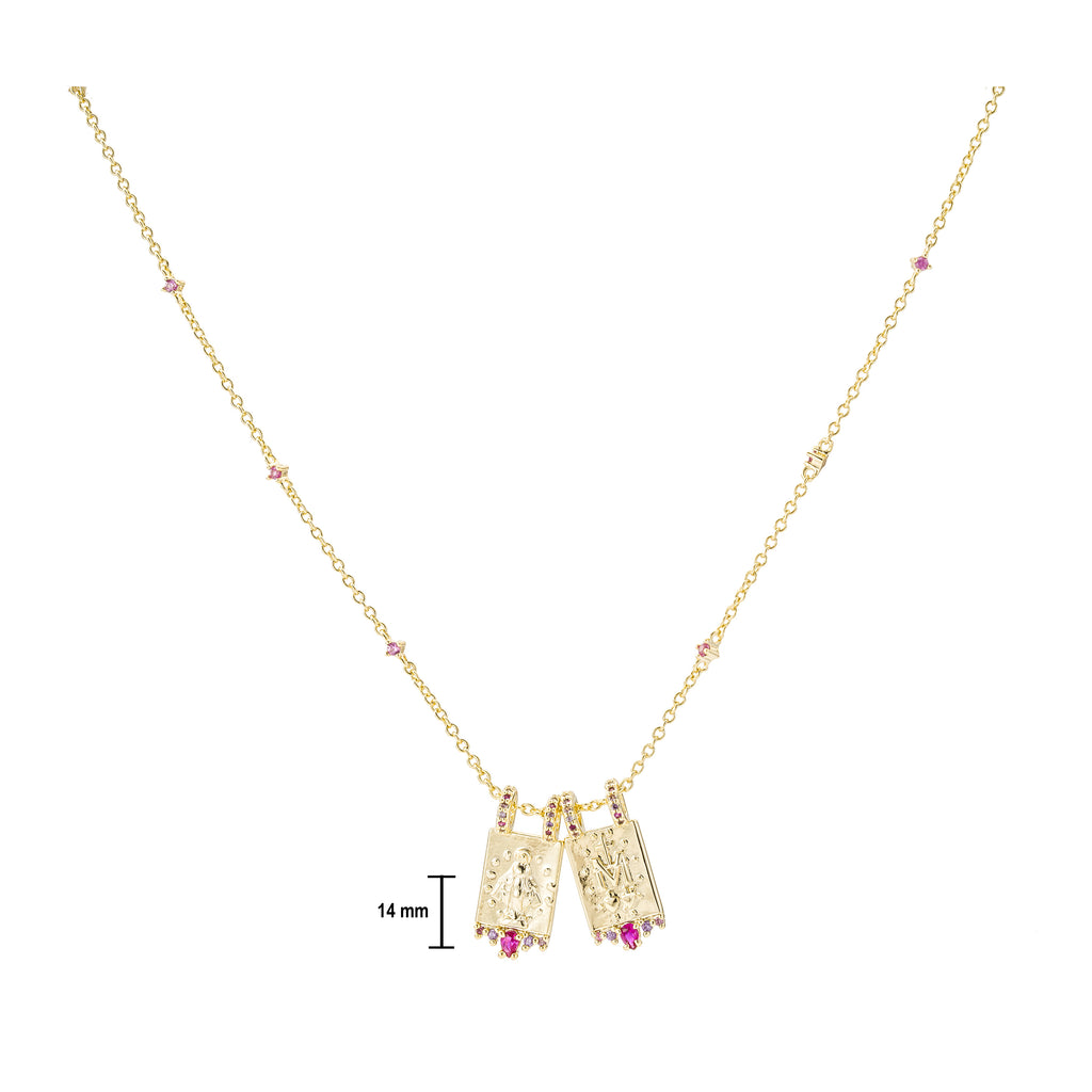 Collar Escapulario Virgen Milagrosa