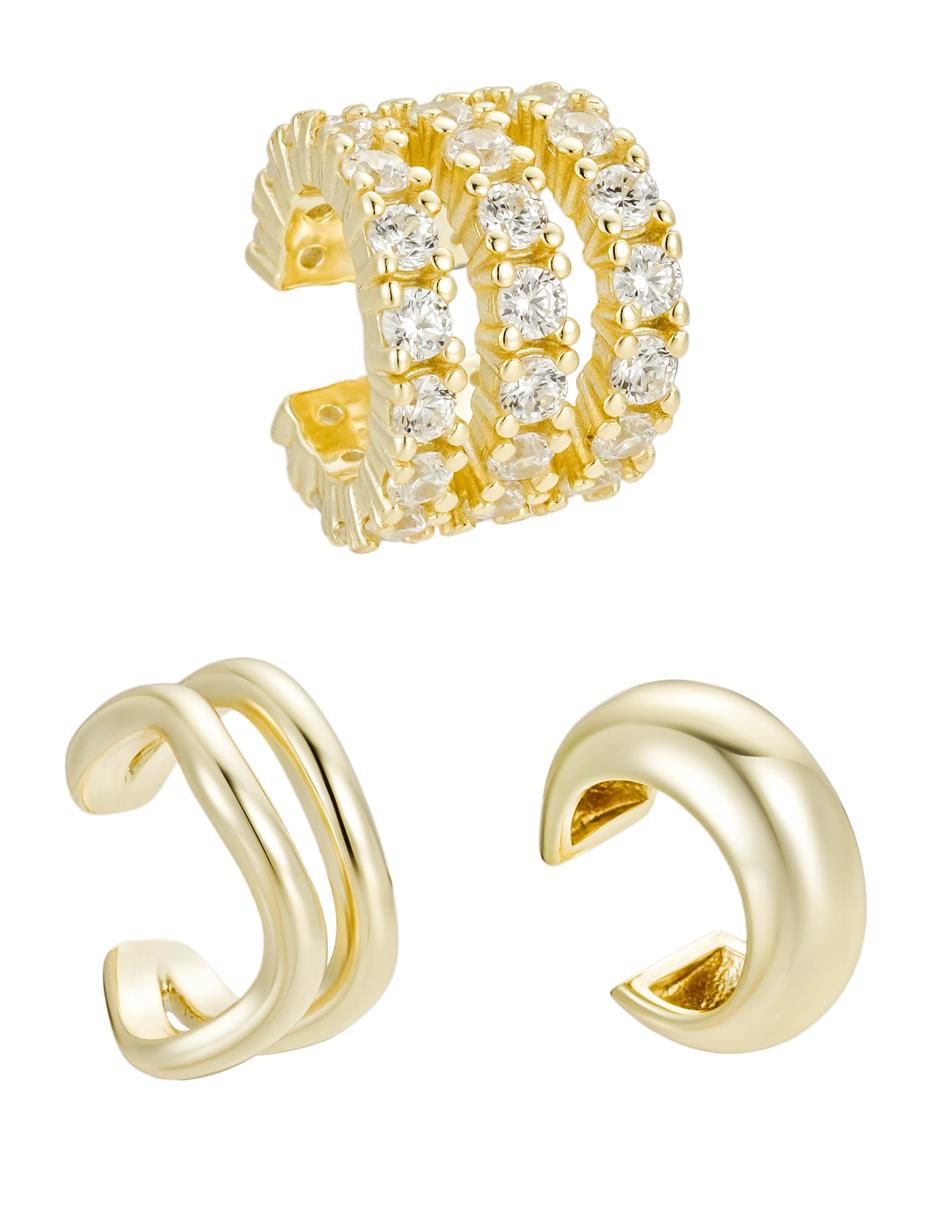 Set tres earcuff.