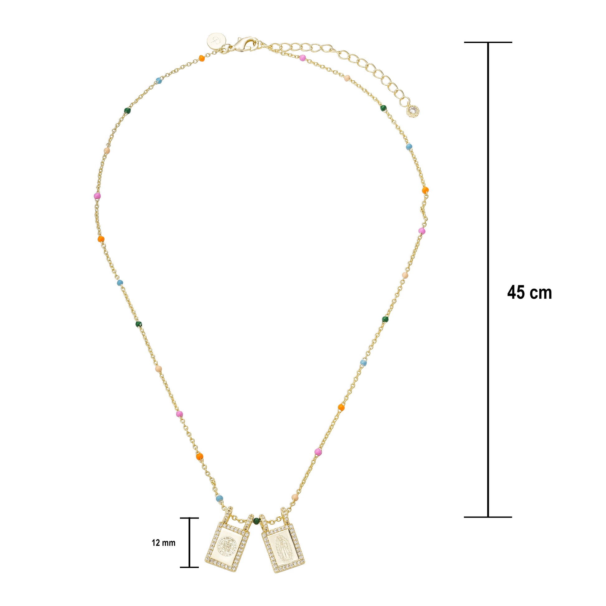 Collar Escapulario Virgen de Guadalupe