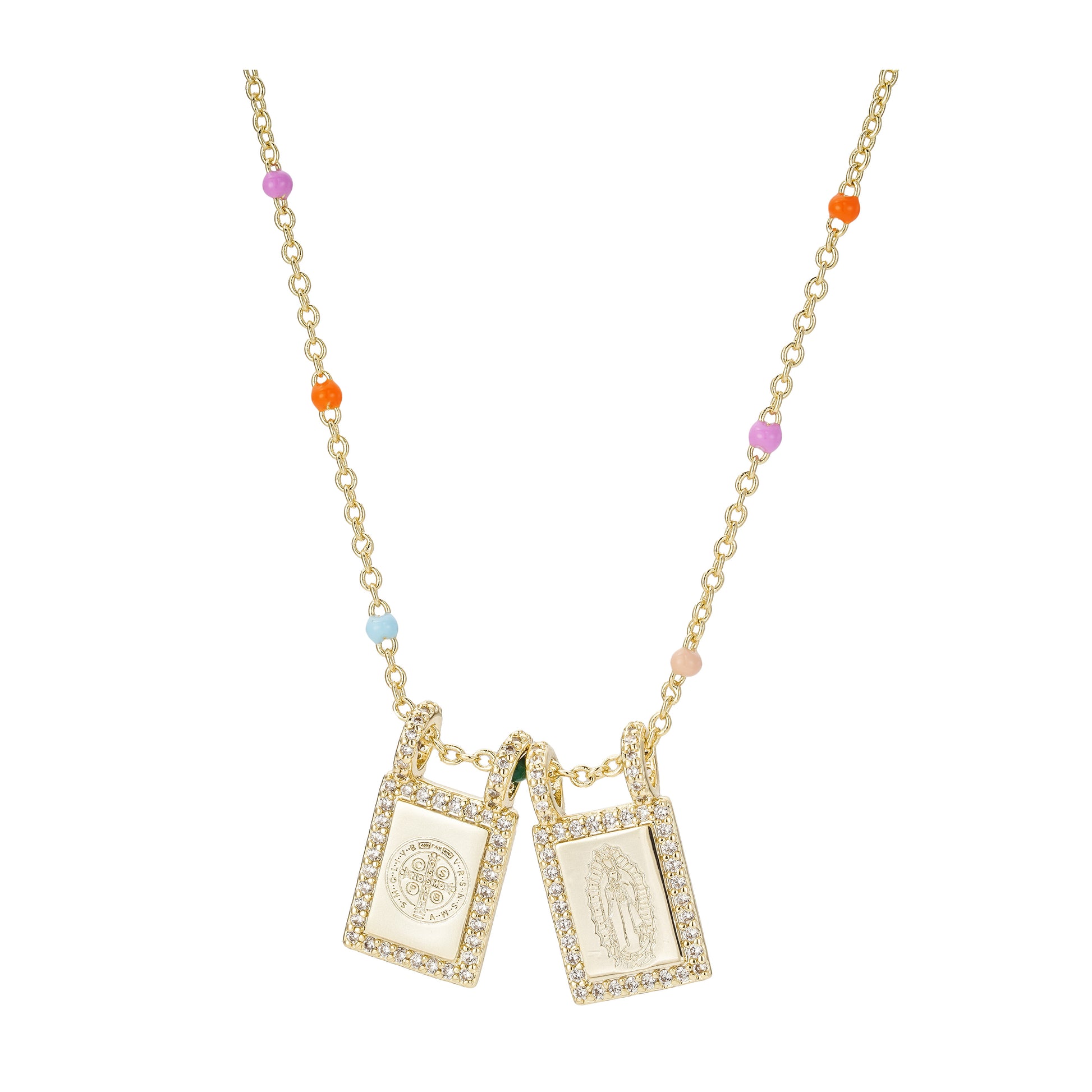 Collar Escapulario Virgen de Guadalupe