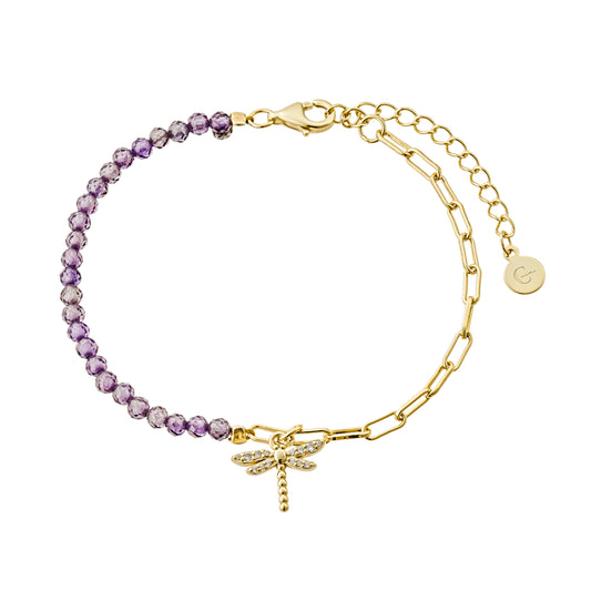 PULSERA CARMELA CON LIBÉLULA