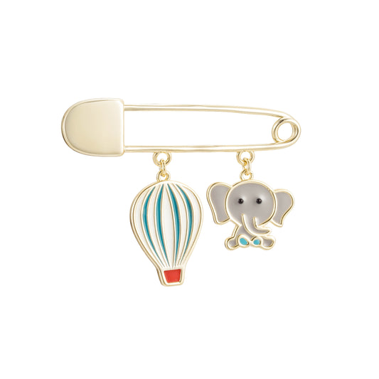 Pin Elefante y Globo