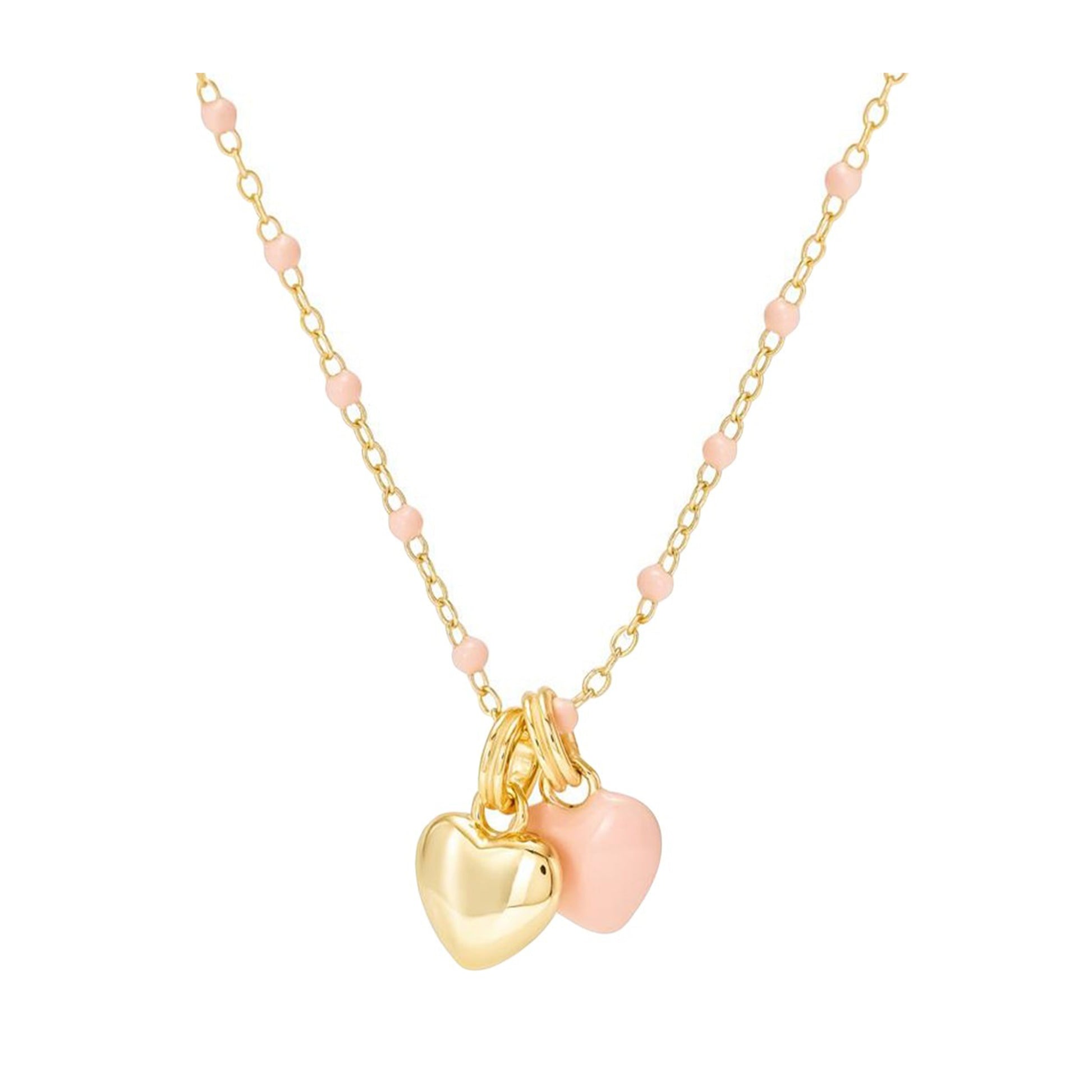 Collar de Corazones Rosa