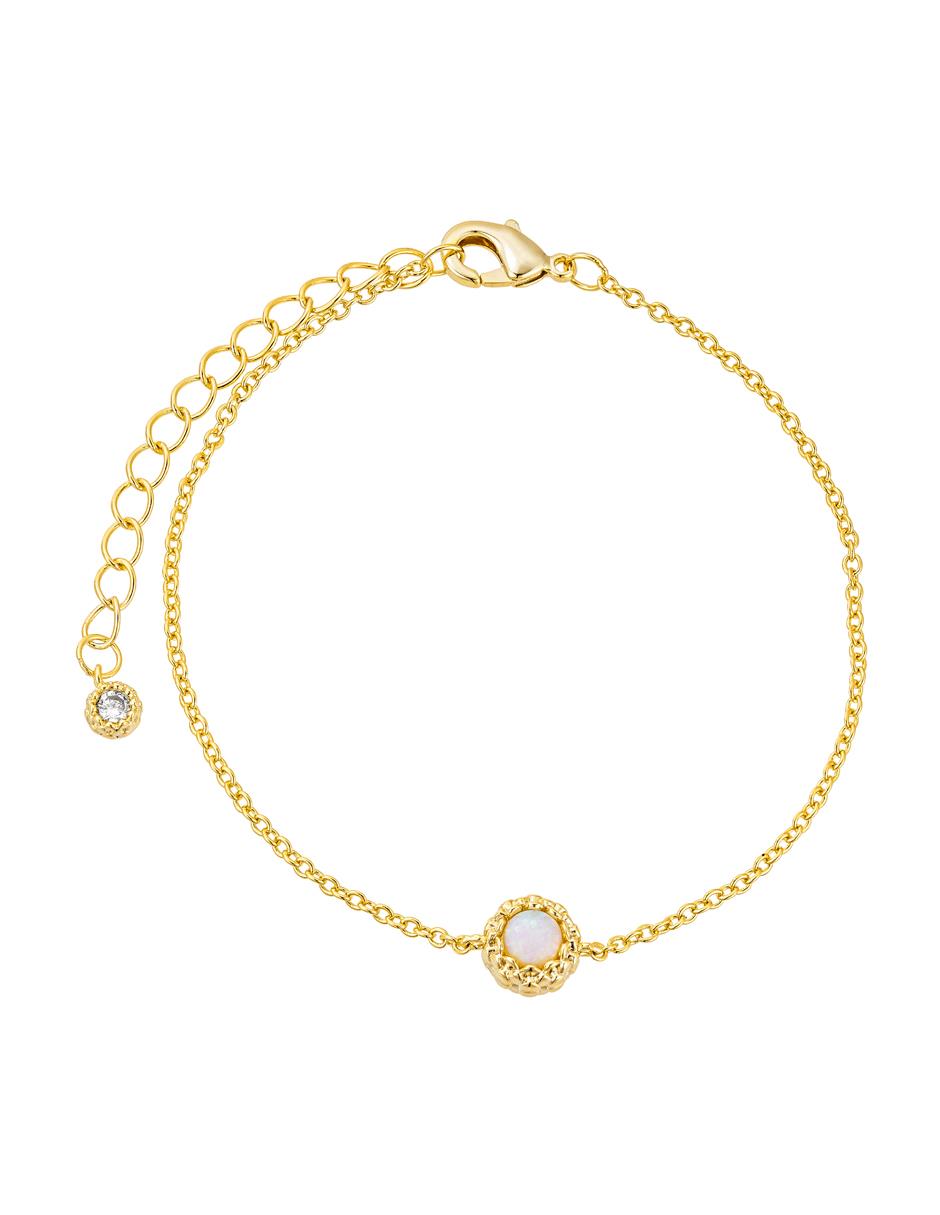 Set Collar y Pusera Flor de Alcachofa