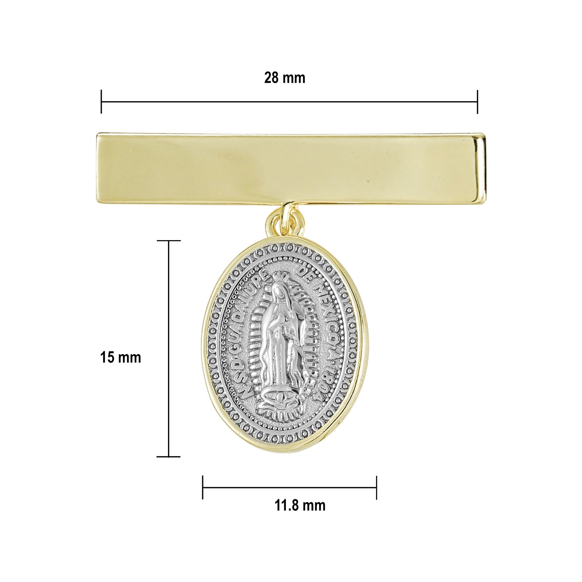 Pin de Bebé Virgen de Guadalupe