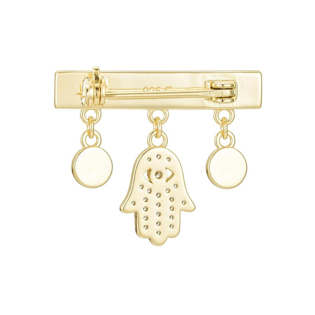 Pin de Bebé Mano de Fátima y Ojo Turco