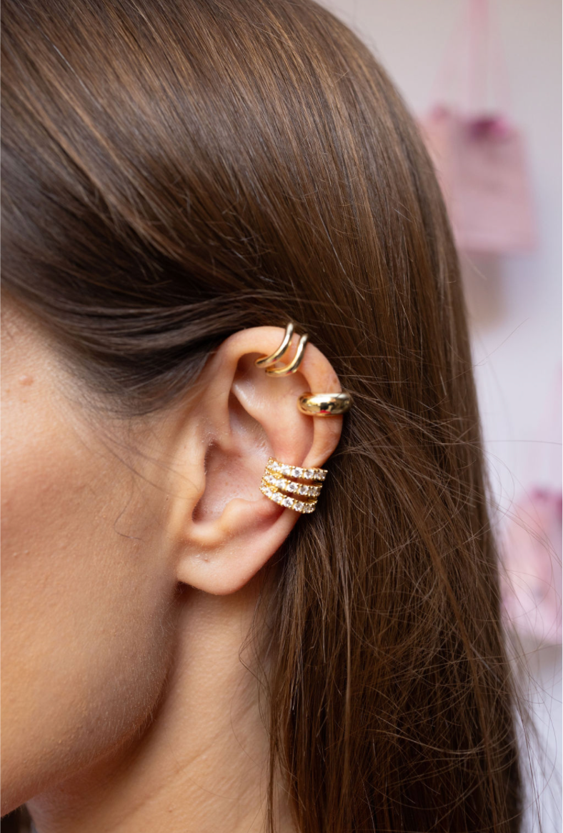 Set tres earcuff.