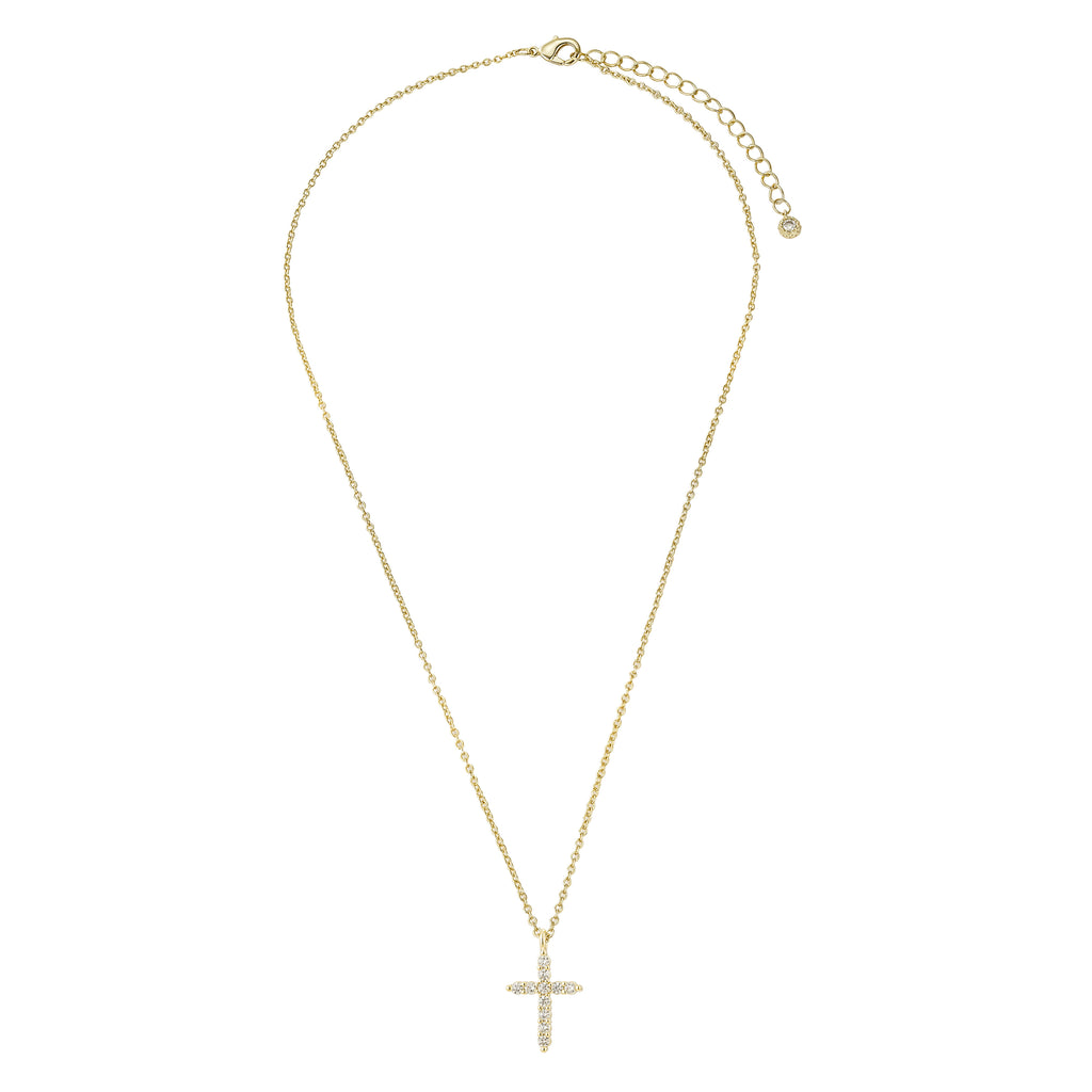 Collar de Cruz y Circonias