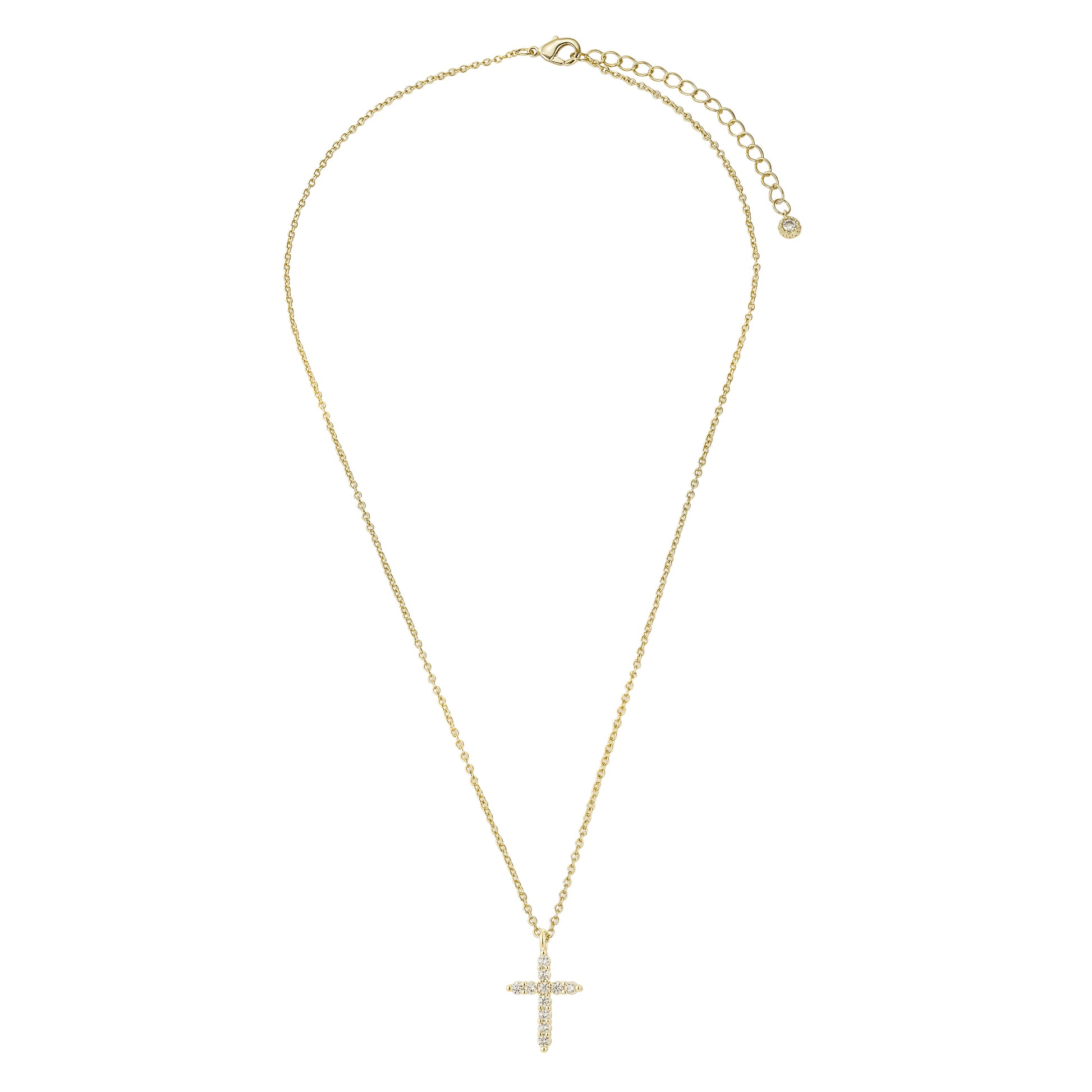 Collar de Cruz y Circonias