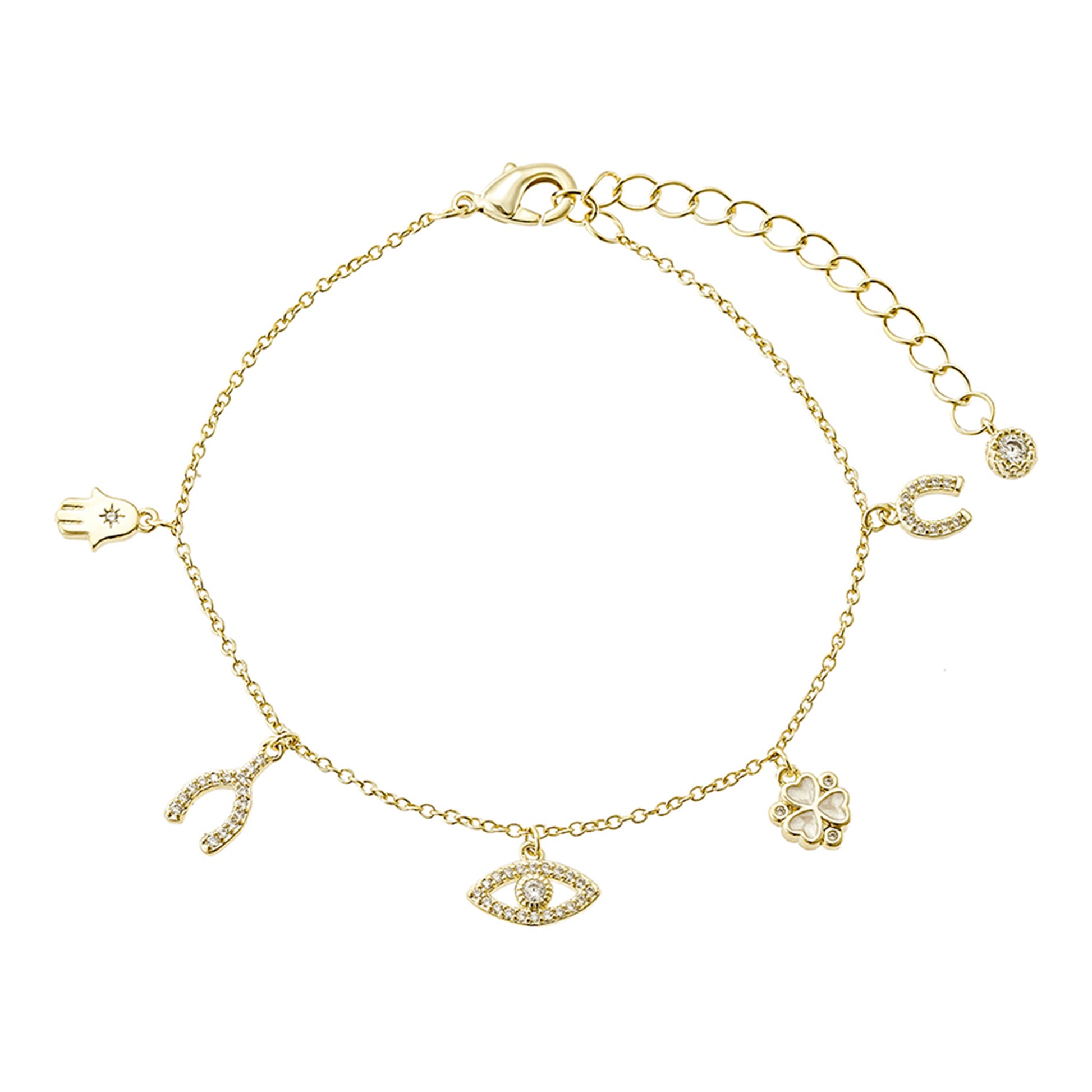 Pulsera Amuletos de Suerte