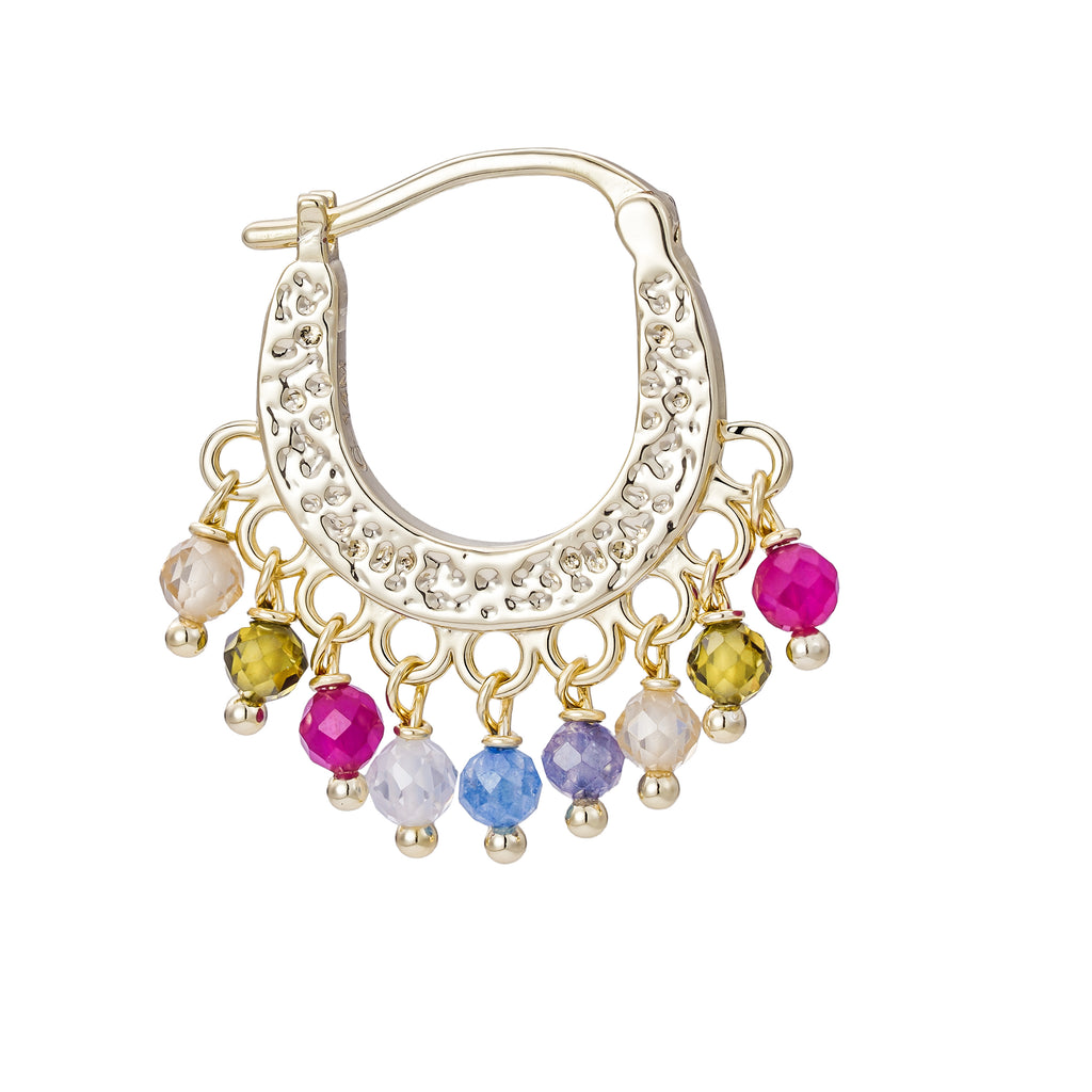 Aretes Candelabro Multicolor