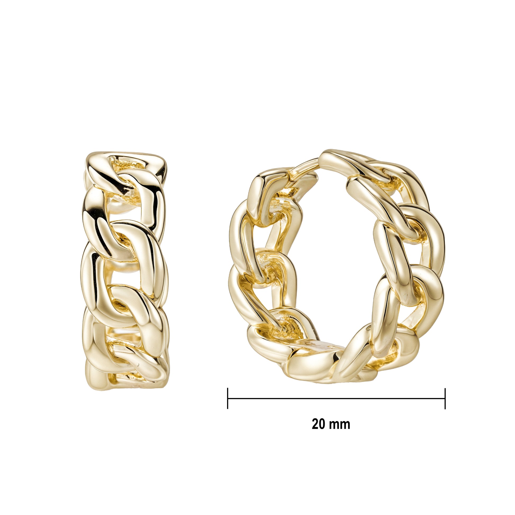 Aretes de Cadena