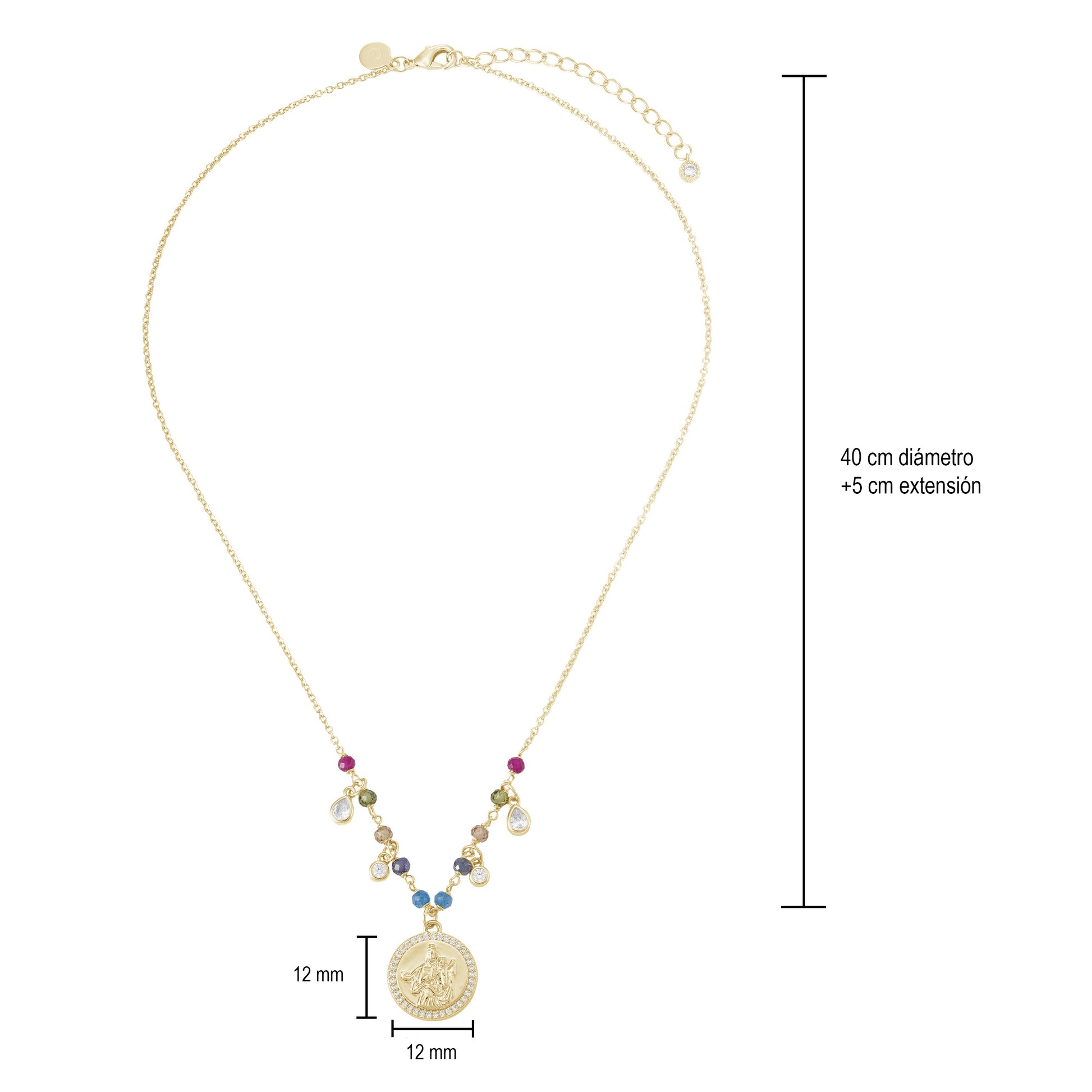 Collar Virgen del Carmen