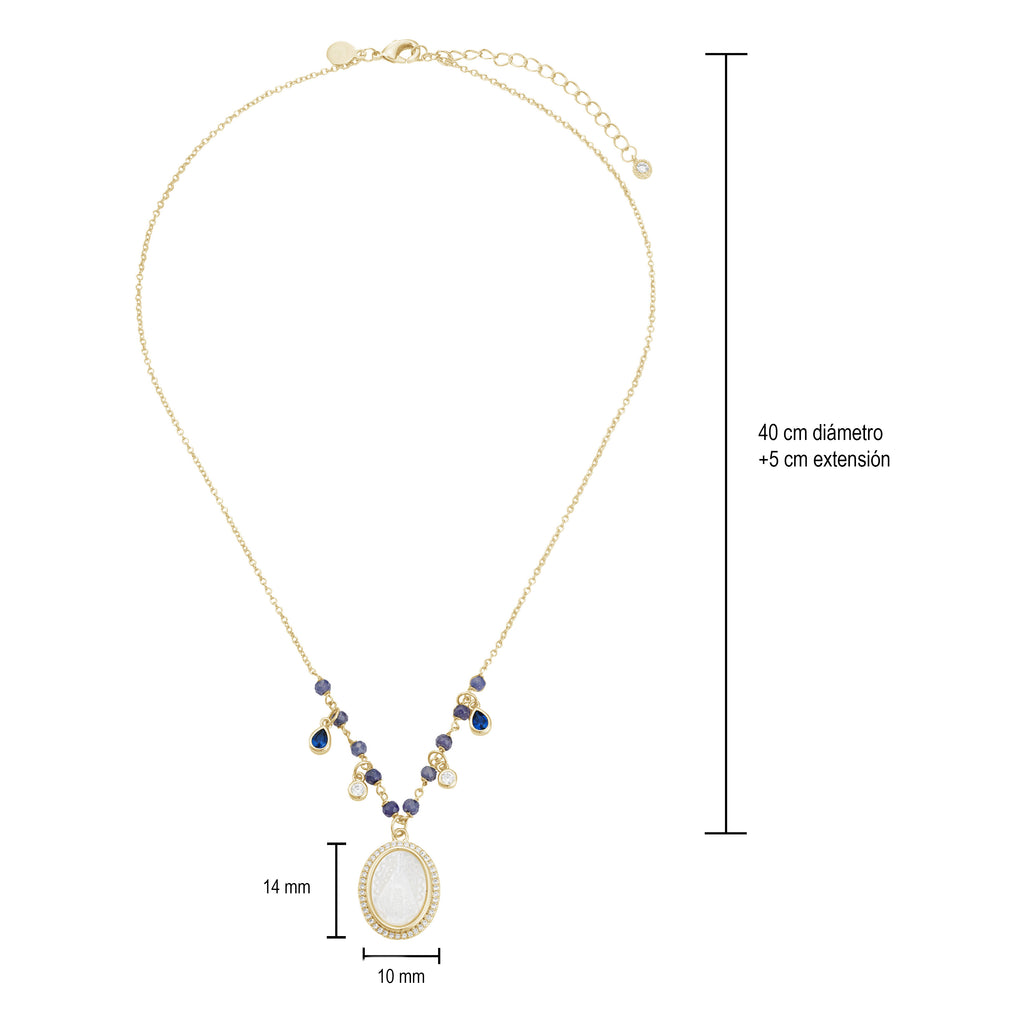 Collar Virgen Milagrosa