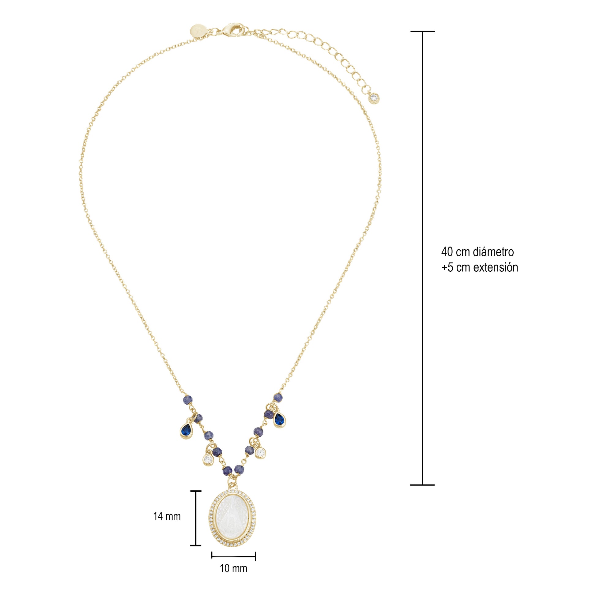 Collar Virgen Milagrosa