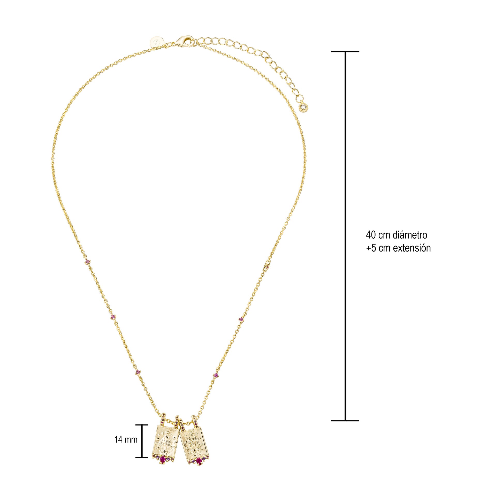 Collar Escapulario Virgen Milagrosa