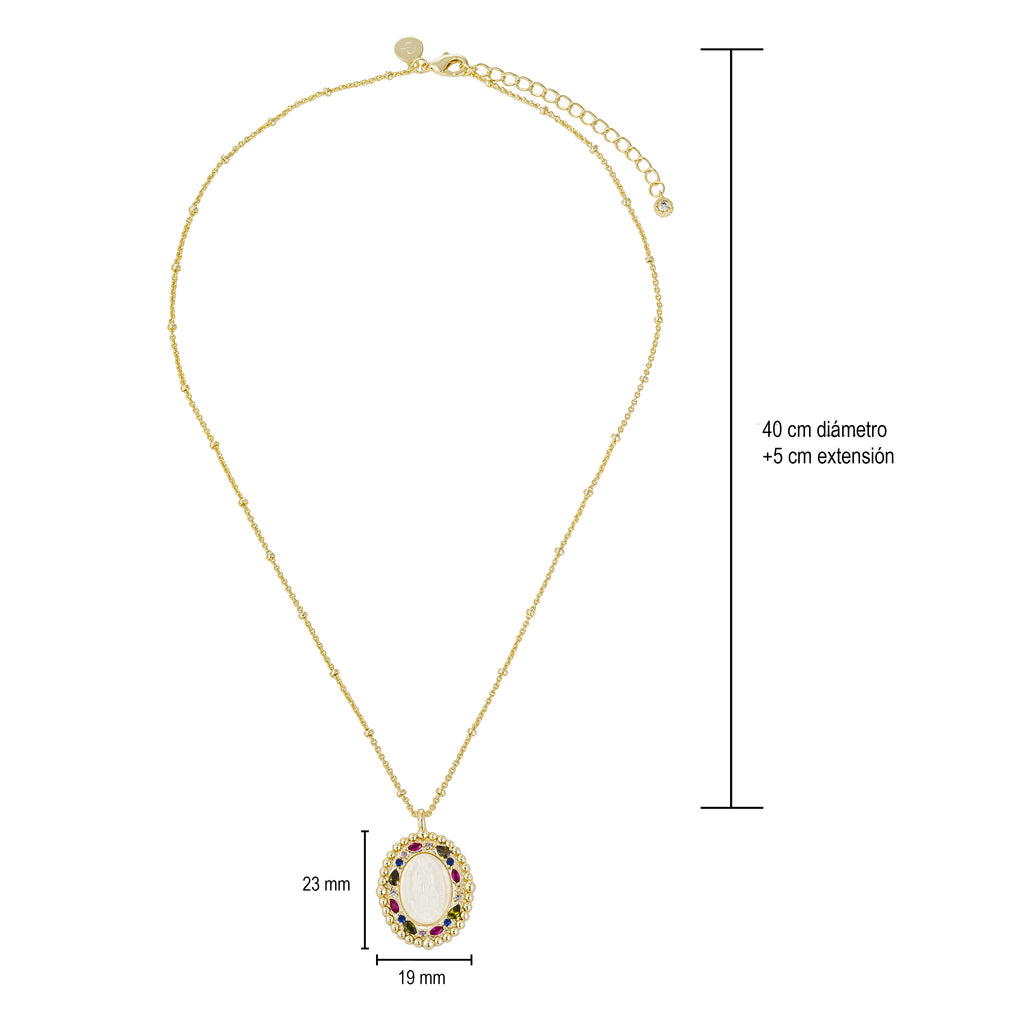 Collar Virgen de Guadalupe