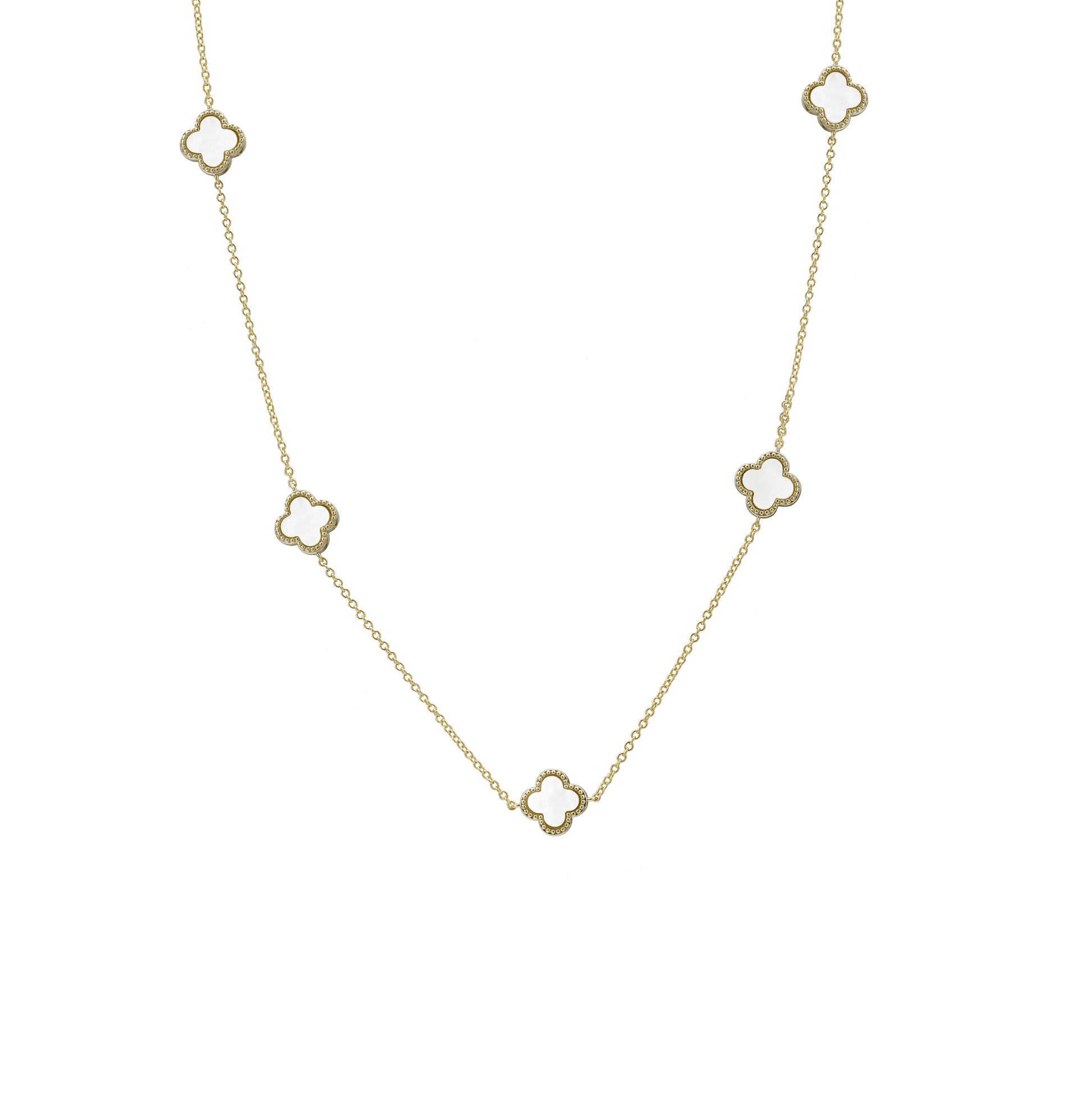 Collar Trébol Buena Suerte.