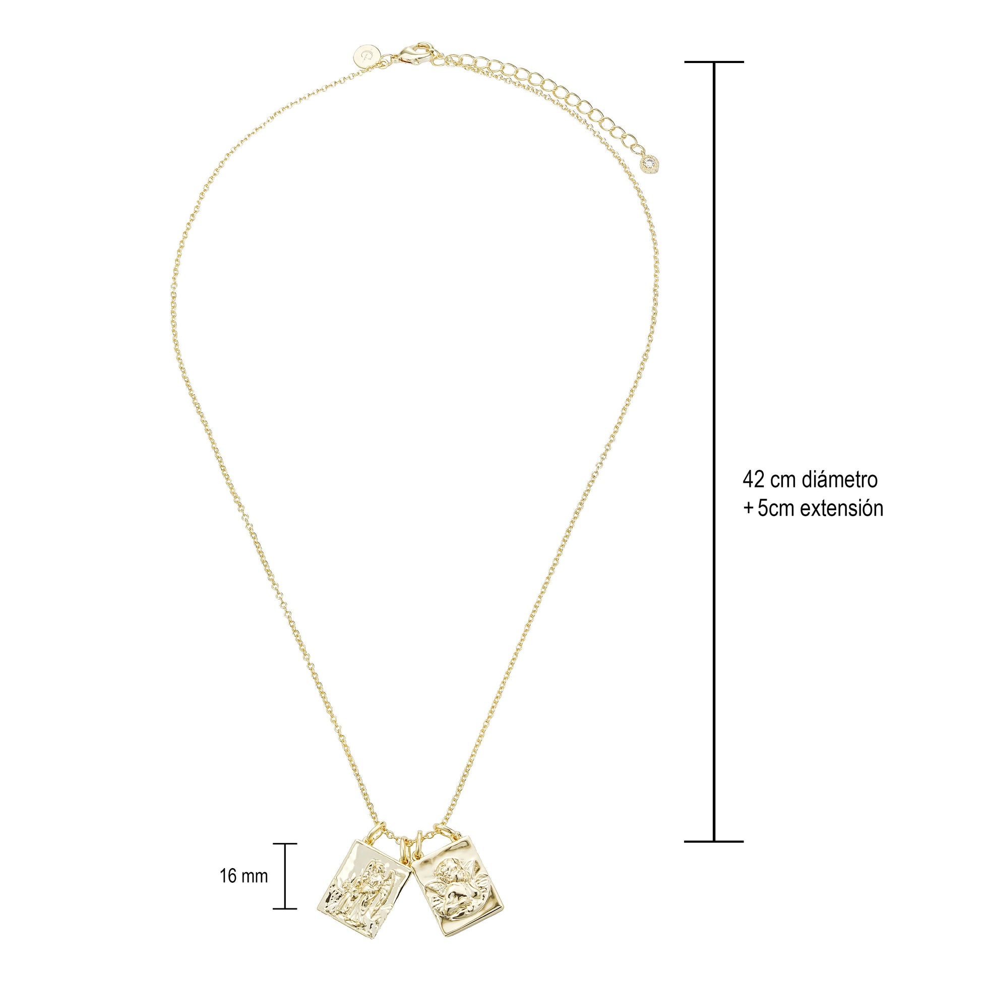 Collar Escapulario Ángel de la Guarda