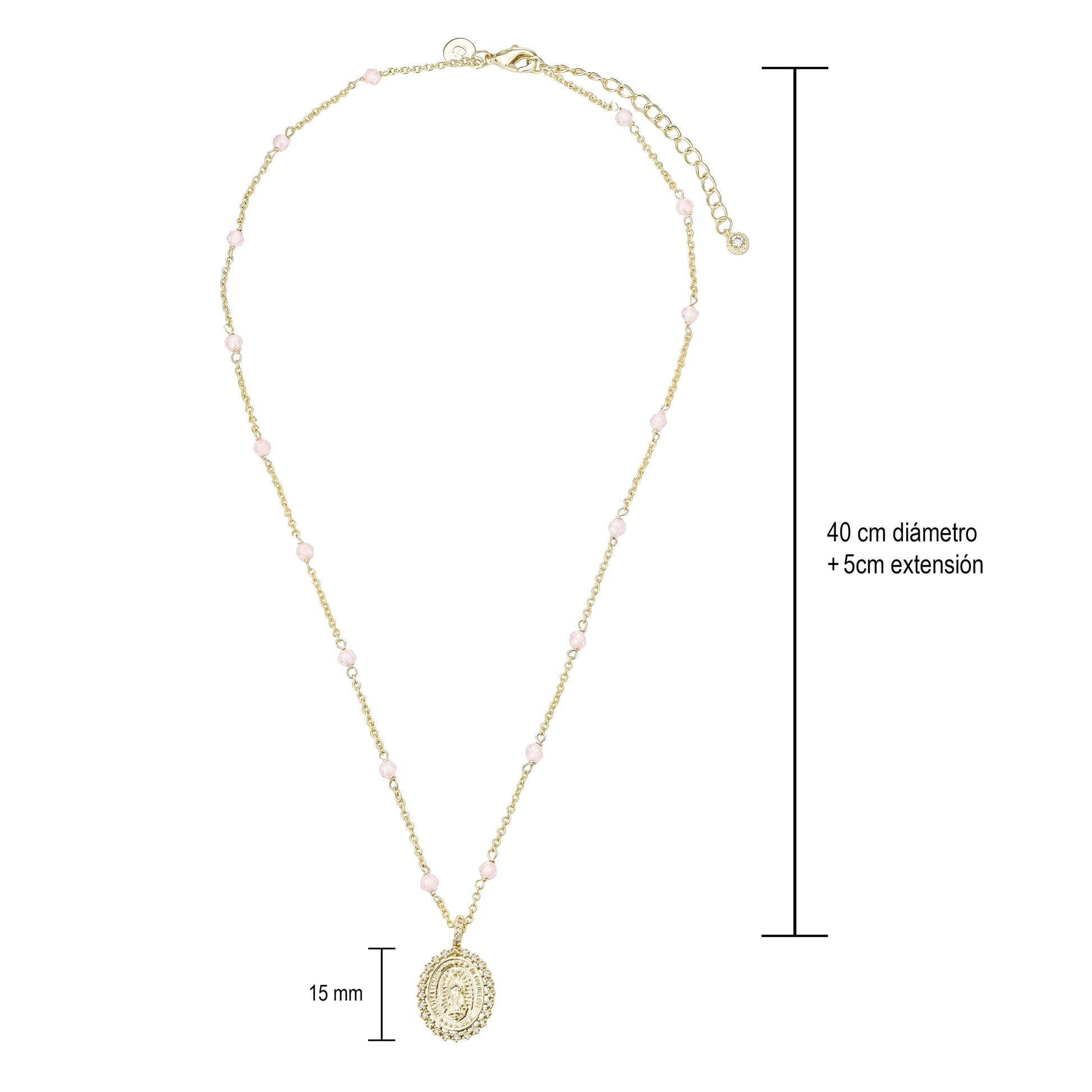 Collar Virgen de Guadalupe