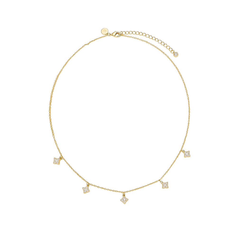 Collar de Dijes Geométricos