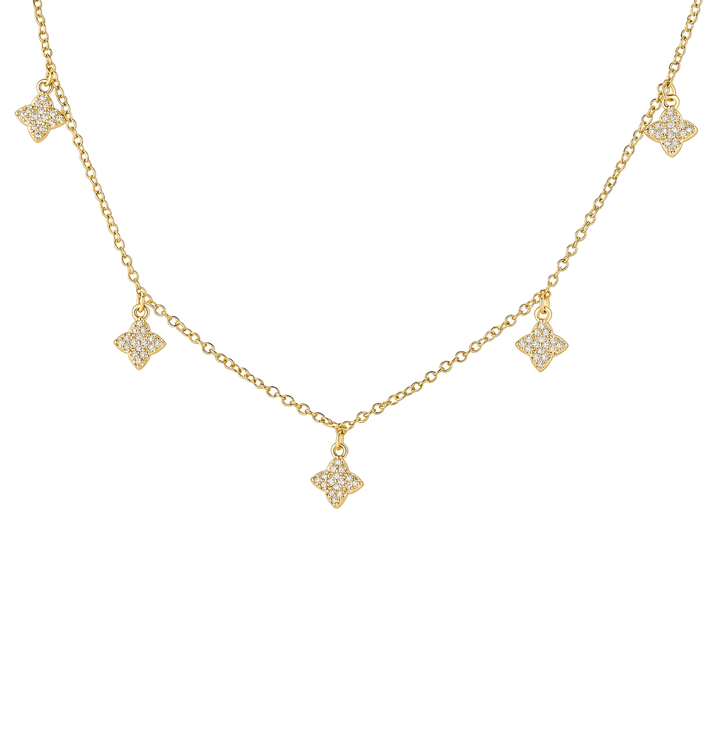 Collar de Dijes Geométricos