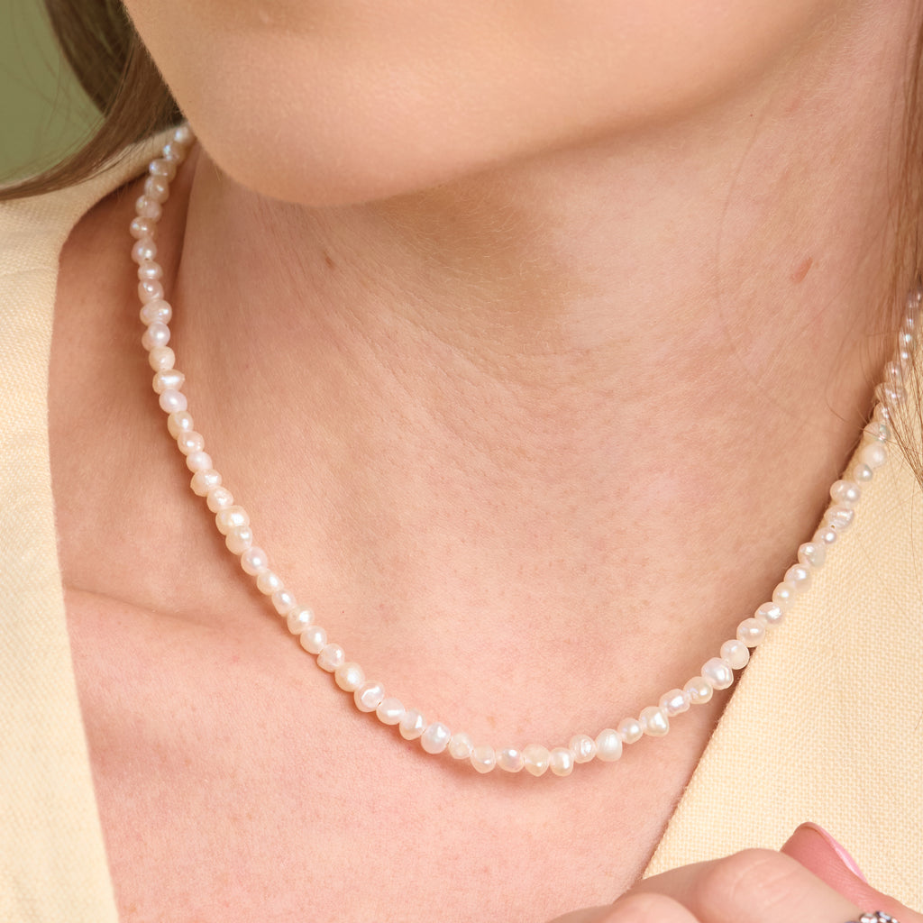 Collar de Perlas Naturales