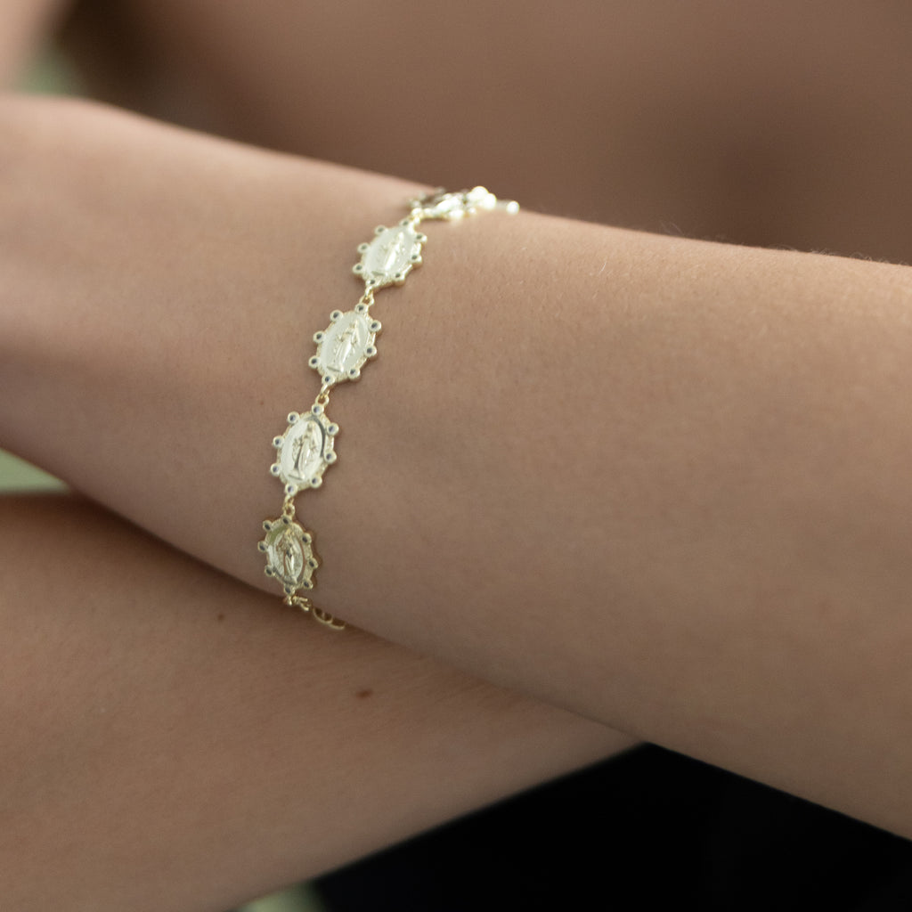 Pulsera Virgen Milagrosa.
