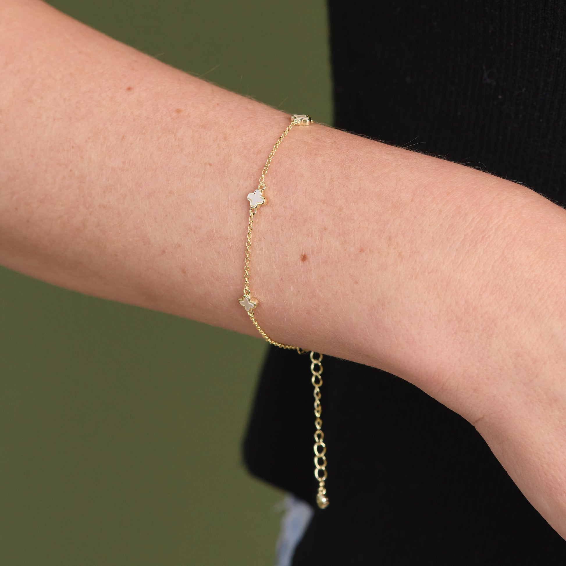 Set Collar y Pusera Flor de Alcachofa