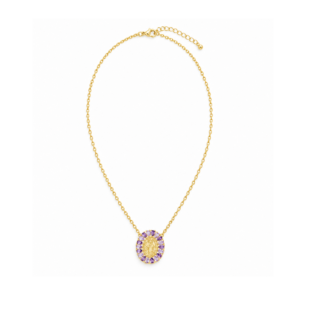 Collar Milagrosa con Multicirconias