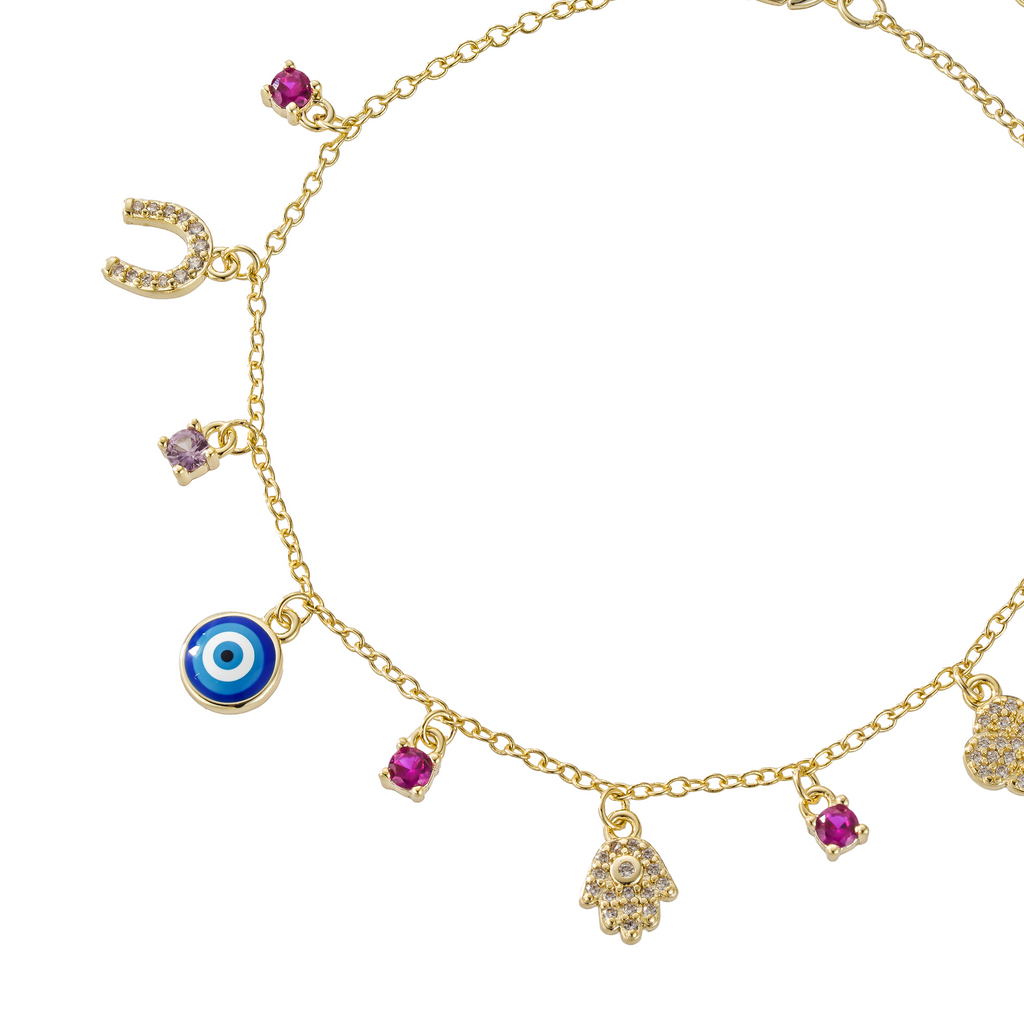 Pulsera Charms Buena Suerte