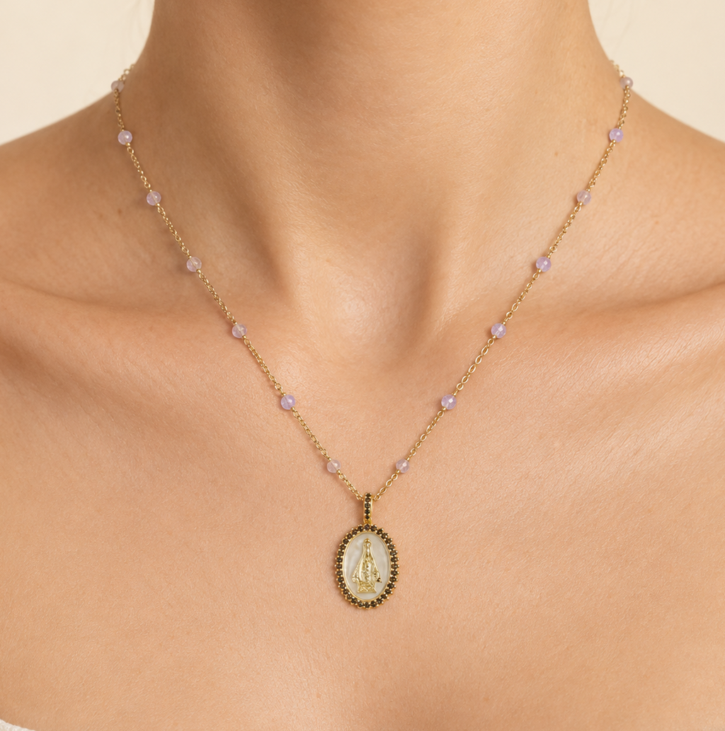 Collar Virgen de San Juan de los Lagos