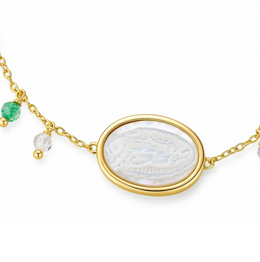 Pulsera Virgen y Colgantes
