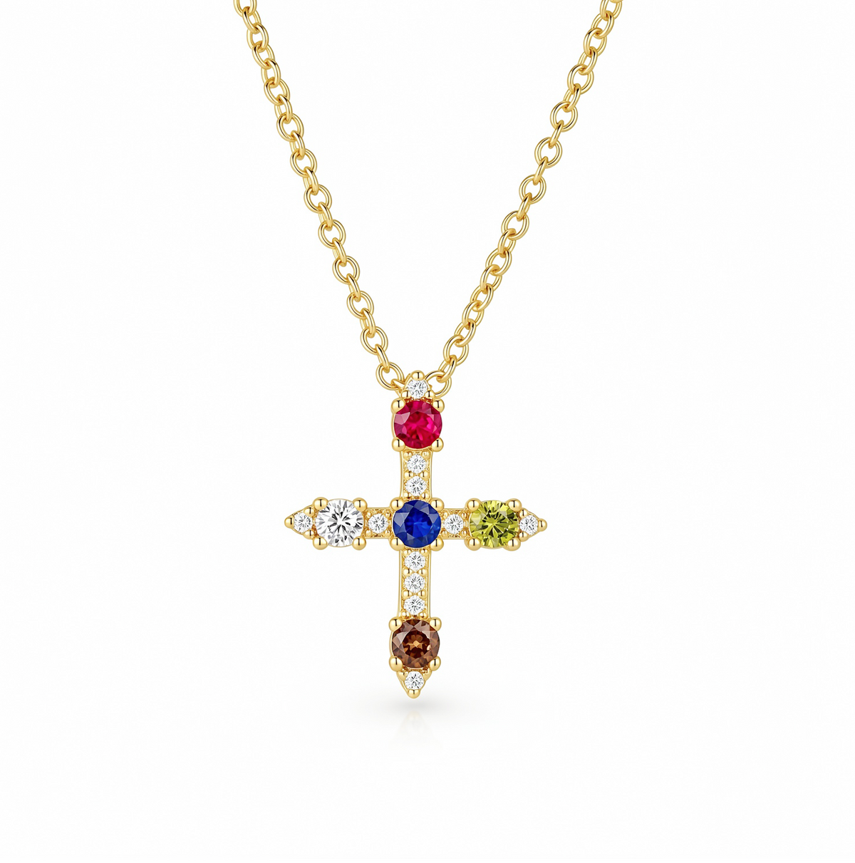 Collar Cruz Multicolor