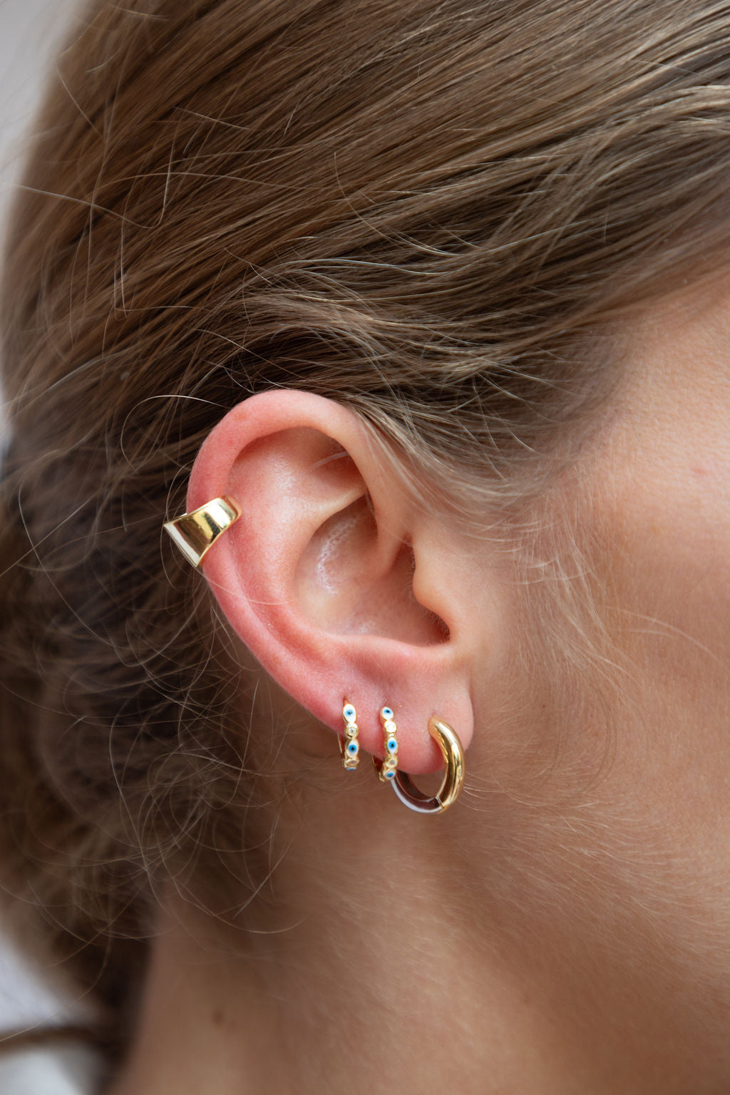 Earcuff  Simple Oro